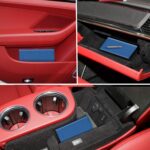 TOURSUIT Car Registration and Insurance Card Holder, Vehicle License Document Glove Box Compartment Organizer, Essential Car Wallet Case for Driver Auto Owners (Carbon Blue) - Image 8