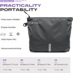 ETROL Travel Packing Cubes Set of 3, Waterproof Compression Storage Bags for Clothes, Lightweight Luggage Organizers for Suitcase, Backpacking, Hiking, Camping & Business Trips(S+M+L) - Image 4