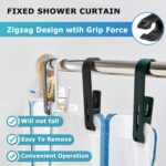 XoYoZo Laundry Hooks with Clips Hanger Closet Organizer Clamps Socks Boot Bras Towels for Bathroom Wardrobe Kitchen Office 4Pcs (White) - Image 6