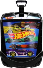 Hot Wheels 100-Car Storage Case – Large Capacity Organizer for 1:64 Die-Cast Vehicles with Handle and Latch, Durable Portable Carrying Case for Kids, Travel, and Toy Car Collectors - Image 5