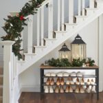 Shoe Bench, 4-Tier Shoe Rack 31.5”, Storage Entry Bench with Mesh Shelves Wood Seat, for Entryway, Hallway, Living Room, Stable Metal Frame and Easy Assembly, Rustic Brown SB01BB016 - Image 3