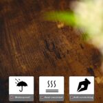 Shoe Bench, 4-Tier Shoe Rack 31.5”, Storage Entry Bench with Mesh Shelves Wood Seat, for Entryway, Hallway, Living Room, Stable Metal Frame and Easy Assembly, Rustic Brown SB01BB016 - Image 7