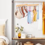 Tank Top Hanger with Premium Wood, 20 Large Capacity, Space Saving,360 Degree Rotating, Foldable Metal Hooks, Tank Tops - Image 7