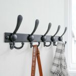 Dseap Coat Rack Wall Mount 2.0 Pro: Heavy Duty 300% Thicker, 16" Stud Mount, Stainless Steel Wall Coat Hooks Hanger for Clothes Jackets Hats Entryway Closet, MaxStrong Series, Black - Image 7
