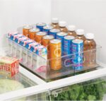 iDesign Divided Storage Bin with Handle for Pantry, Fridge, or Freezer, Clear, Made in USA - Image 4