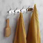 GlazieVault Coat Rack Wall Mount - Stainless Steel Coat Hooks (2 Pack) - Heavy Duty Wall Hooks for Clothes & Accessories (Silver Tri) - Image 4