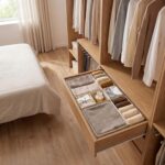 GRANNY SAYS Drawer Organizer Clothes, 6 Pack Dresser Organizer Bins for Nursery, Closet Organization and Storage Dividers for Clothing, Baby Clothes, Underwears, Beige - Image 7