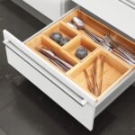 Fabsome Bathroom Drawer Organizer, Bamboo Box Bin for Junk Vanity Desk Makeup Drawer, Small Wooden Container Tea Storage Organization Tray for Kitchen Office, Set of 5 - Image 4