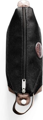 MANSCAPED® The Shed Men's Premium Quality Toiletry Bag, PU Leather Dopp Kit, Bathroom Travel Bag, Shaving Kit Case, Trimmer Bag - Image 4