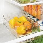 iDesign Stackable Storage Bin with Handles for Pantry or Fridge, Clear, Made in USA - Image 4
