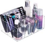 iDesign 5-Section Divided Vanity Organizer for Cosmetic Storage - Clear - Image 4