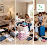 Packing Cubes for 19" Suitcase Travel Luggage Organizers - Travel Organizer Bags Luggage Clothes Accessories Storage Carry on Suitcase Packing Pouches Bag For Men Women Kids 1/2X3PACK - Image 4