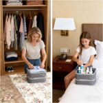 Packing Cubes for 19" Suitcase Travel Luggage Organizers - Travel Organizer Bags Luggage Clothes Accessories Storage Carry on Suitcase Packing Pouches Bag For Men Women Kids 1/2X3PACK - Image 7