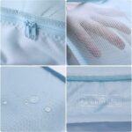 Packing cubes for Travel CALACH Luggage Organizer Bags 6 Set Packing Cubes for Suitcases Travel Essentials for Carry on Mesh Suitcase Organizer with Shoe Bag (blue) - Image 3