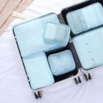 Packing cubes for Travel CALACH Luggage Organizer Bags 6 Set Packing Cubes for Suitcases Travel Essentials for Carry on Mesh Suitcase Organizer with Shoe Bag (blue) - Image 4