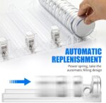 Snus Organizer System，Shelf Pusher，Automatic Spring-Loaded Round-Jar Display Organizer - For Snus & Chewing Gum (20-Pack) - Image 7