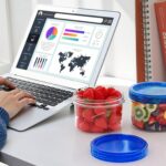 6 Pack-16 OZ Freezer Storage Containers, Small Plastic Containers with Twist Top Lids, Round Food Storage Containers, Reusable Soup Container Microwave/Dishwasher Safe - Image 5