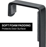 LYNK Professional® Home™ Over The Door Hooks - 9 Hook Over The Door Hanger - Over Door Coat Rack - Hanging Towels or Clothes - Bathroom, Bedroom or Laundry Room - Lifetime Ltd. Warranty – Black - Image 6