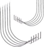 20pcs Super Hook Picture Hangers and Office Pack, Drywall Hooks for Hanging Pictures, Wall Hooks, Picture Hangers, Picture Hanging Kit，Hang Art, Clock, Shelves, Mirrors - Image 2