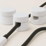 3PCS Cord Holder for Nightstand, Computer Cord Organizer for Desk, Appliance Cord Organizer, Stick-On Cable Clip for Charger, Laptop, USB, Headphones, Wire Management Set - Image 2