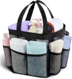 Attmu Mesh Shower Caddy Portable, Quick Dry Hanging Shower Tote Bag for College Dorm Room Essentials, Large Capacity Shower Caddy Dorm for Bathroom Gym Swimming - Image 2