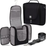 BOACAY Extra Large Hanging Travel Toiletry Bag for Women and Men, Makeup Bag, Bathroom & Shower Organizer Kit for Accessories, Cosmetics, Essentials - Image 2