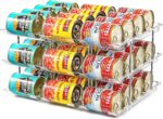 Can Organizer for Pantry, Stacking Can Storage Organizer Pantry, Automatic Rolling Can Rack for Fridge, 3Tire 3 Columns Can Holder for 36 Cans, Canned Goods Organizer - Image 2