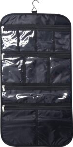 Freegrace Premium Hanging Toiletry Travel Bag - Cosmetic, Jewelry, Toiletry & Accessory Storage Organizer Bag, Large Size, Various Compartments - Image 2