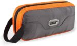 GOX Travel Toiletry Bag Dopp Kit Case for Men Multifunction Packing Organizer Pouch(Orange/Grey) - Image 2