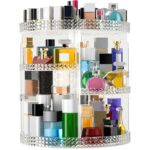 Large Makeup Organizer 360 Degree Rotating, Makeup Storage Organizer, Cosmetic Organizer Gold, 7 Layers Large Capacity Cosmetic Storage, Fits Makeup Brushes, Lipsticks, Bathroom, Gold - Image 2