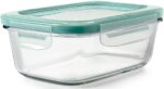 OXO Good Grips 3.5 Cup Smart Seal Airtight Glass Rectangle Food Storage Container - Image 2