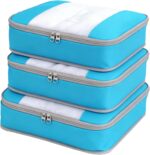 Packing Cubes for 19" Suitcase Travel Luggage Organizers - Travel Organizer Bags Luggage Clothes Accessories Storage Carry on Suitcase Packing Pouches Bag For Men Women Kids 1/2X3PACK - Image 2