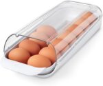 YouCopia FridgeView Rolling Egg Holder, BPA-Free Stackable Eggs Organizer with Removable Tray for Refrigerator Storage - Image 2