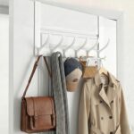 Peasulin Over The Door Hooks, Sturdy Door Hanger, Large Over The Door Towel Rack with 12 Hooks, Heavy Duty Easy to Install, for Bathroom, Bedroom，Kitchen，Hanging Towels, Coats (White) - Image 2